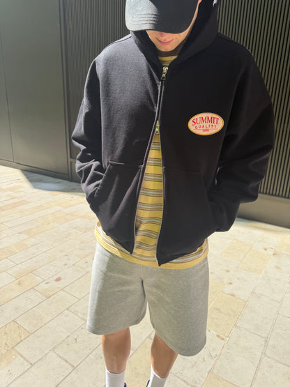 Summit Quality Goods Patch Hoodie 'Black' - Kick Game
