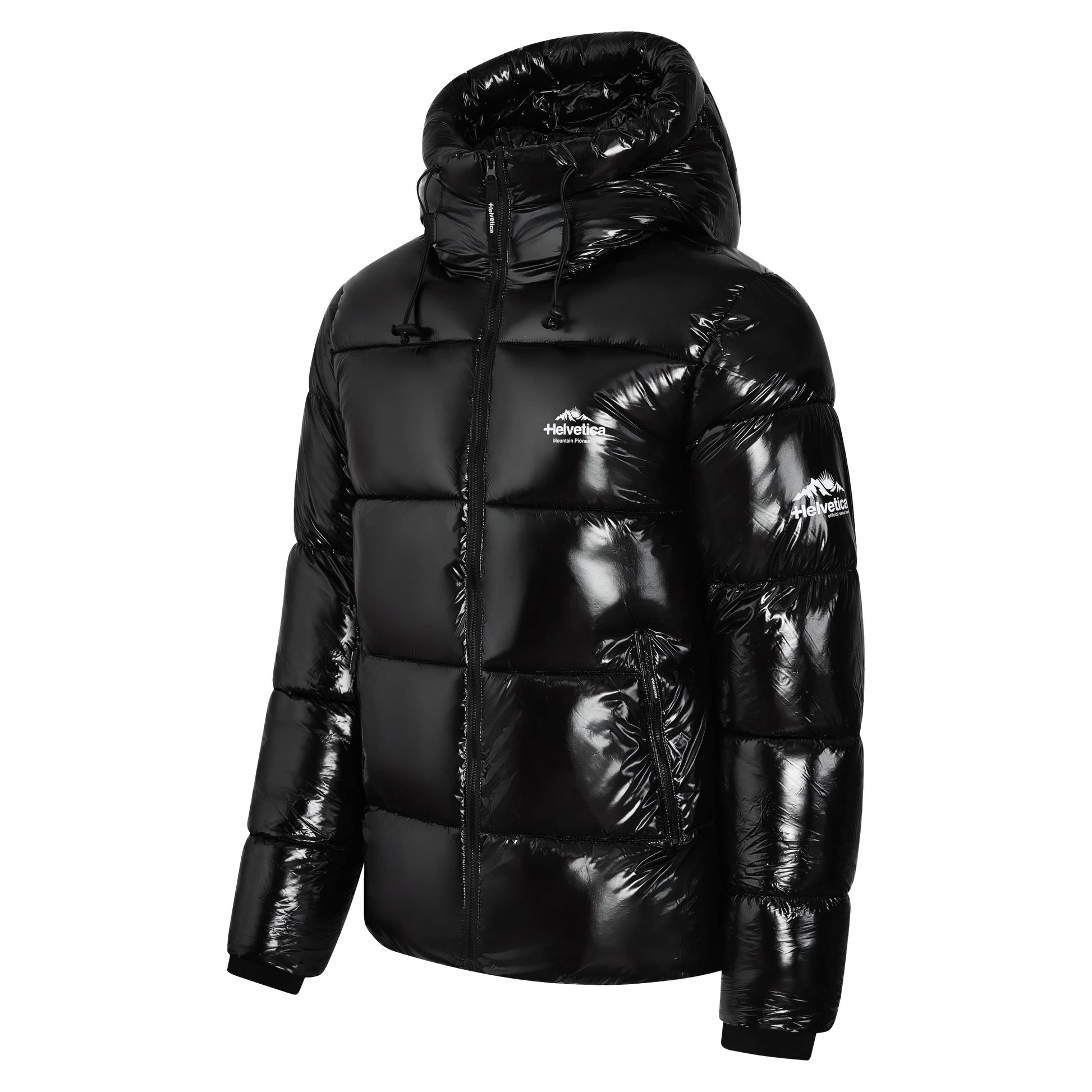 Helvetica Mountain Pioneers Viber Hooded Down Jacket - Kick Game