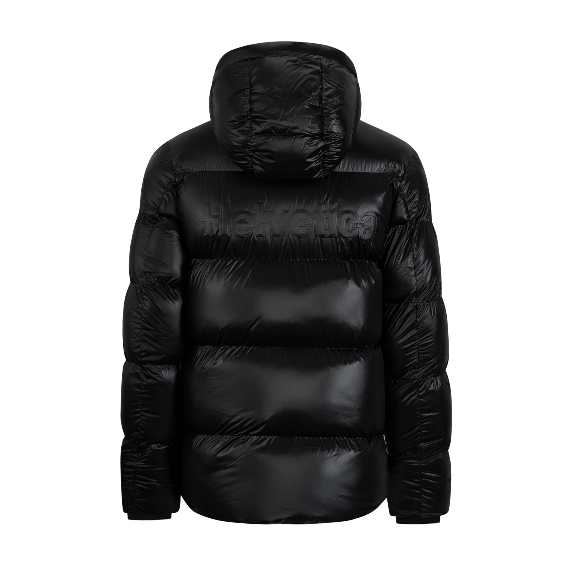 Helvetica Mountain Pioneers Silver 2 Hooded Down Jacket - Kick Game