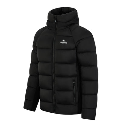 Helvetica Mountain Pioneers Sniper Hooded Down Jacket - Kick Game