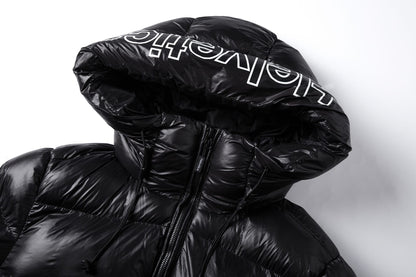 Helvetica Mountain Pioneers Summit Hooded Down Jacket - Kick Game
