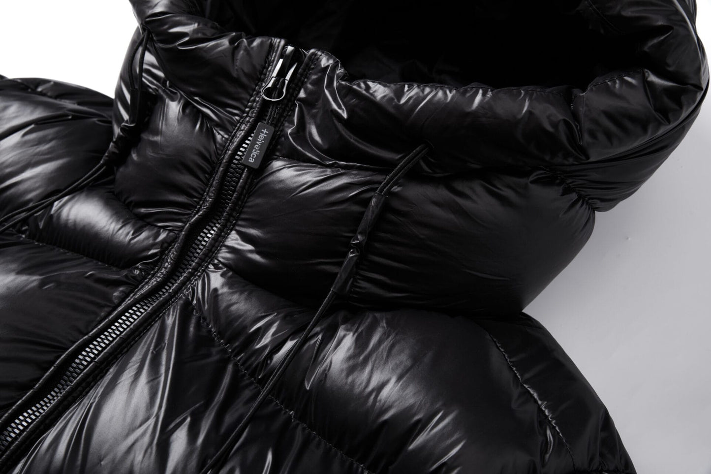 Helvetica Mountain Pioneers Edge Hooded Down Jacket - Kick Game