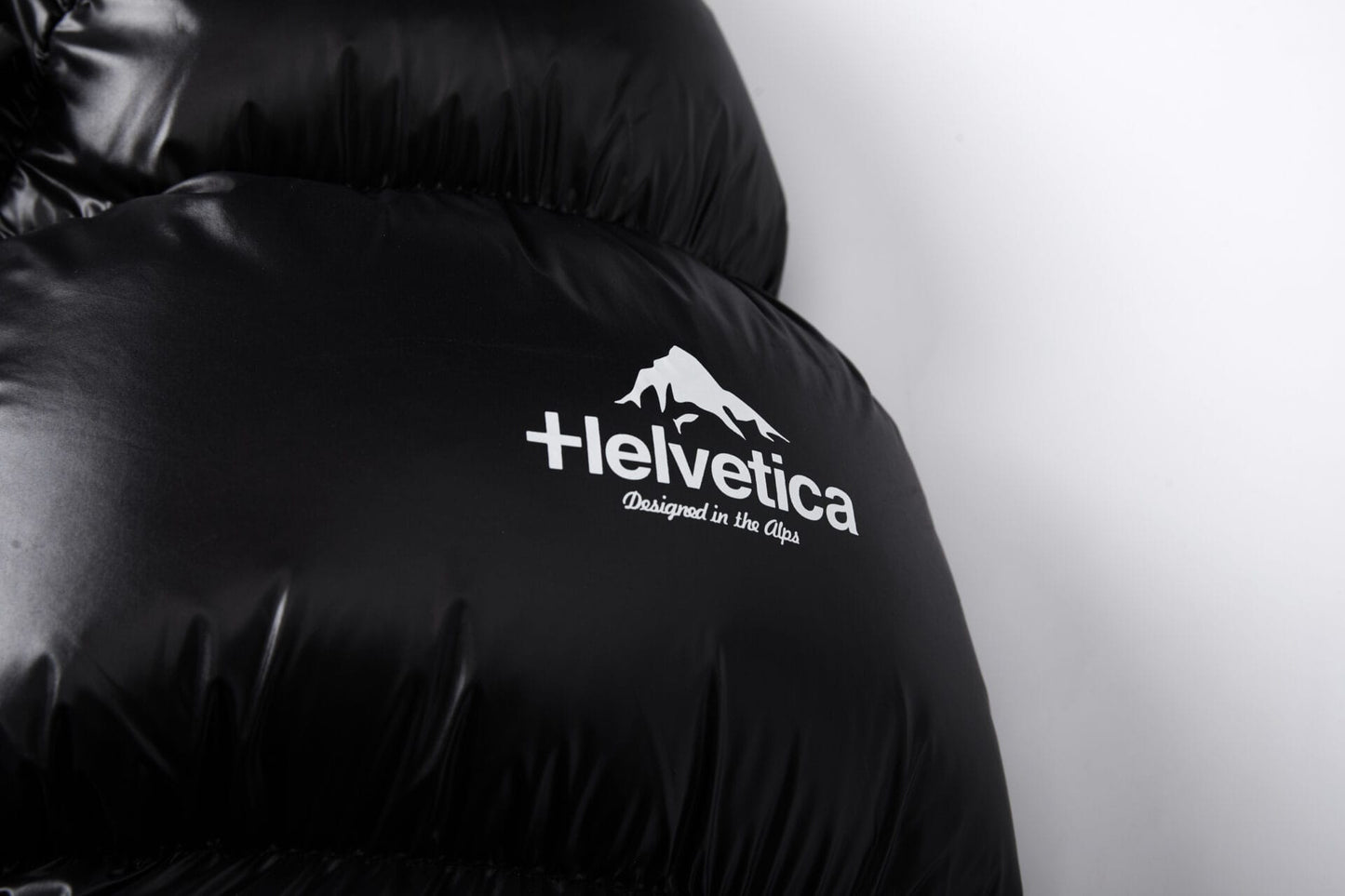 Helvetica Mountain Pioneers Edge Hooded Down Jacket - Kick Game