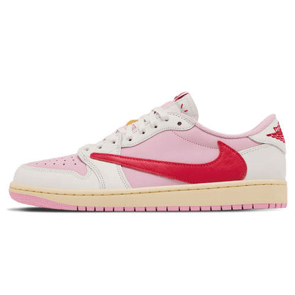 Travis Scott x Air Jordan 1 Retro Low OG 'Sail Tropical Pink' - Kick Game