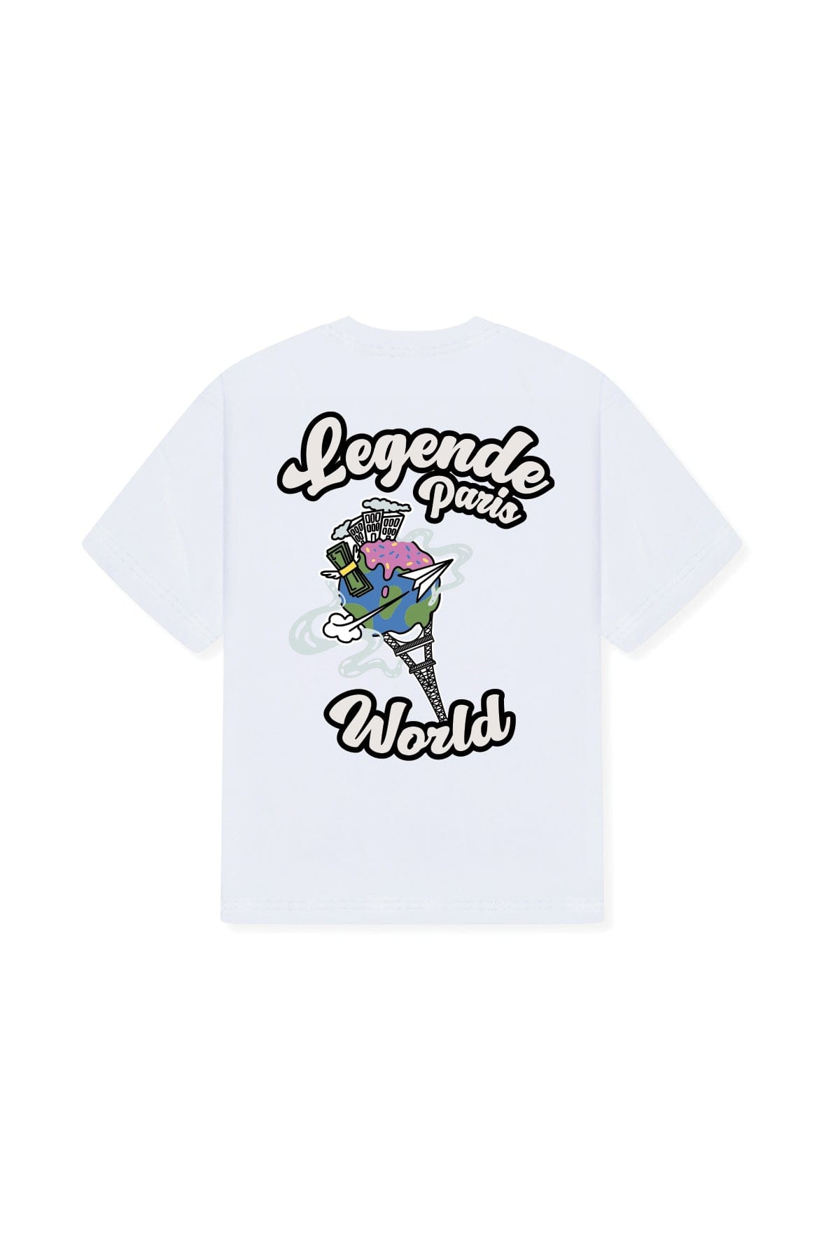 ICE CREAM T-SHIRT - WHITE - Kick Game