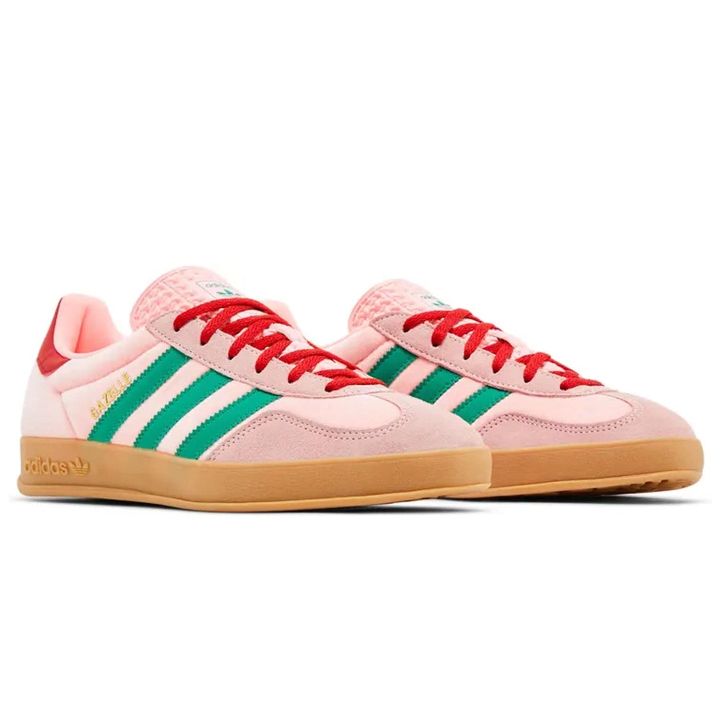 adidas Gazelle Indoor Wmns 'Glow Pink Court Green' - Kick Game