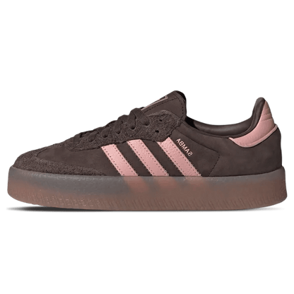 Adidas Sambae Wmns 'Dark Brown Wonder Mauve' - Kick Game