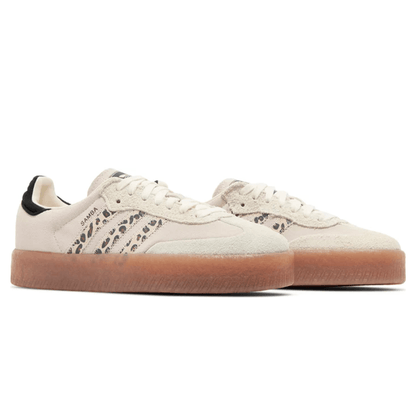 Adidas Sambae Wmns 'Cream White Leopard' - Kick Game