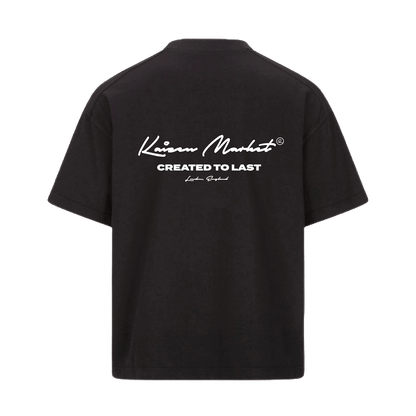 KAIZEN MARKET AUTOGRAPH TEE BLACK - Kick Game
