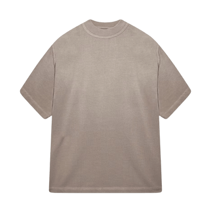 KAIZEN MARKET BLANK HEAVYWEIGHT FADE OUT TEE MOCHA - Kick Game