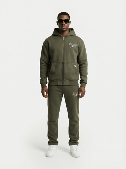 LND TONAL JOGGER - KHAKI - Kick Game