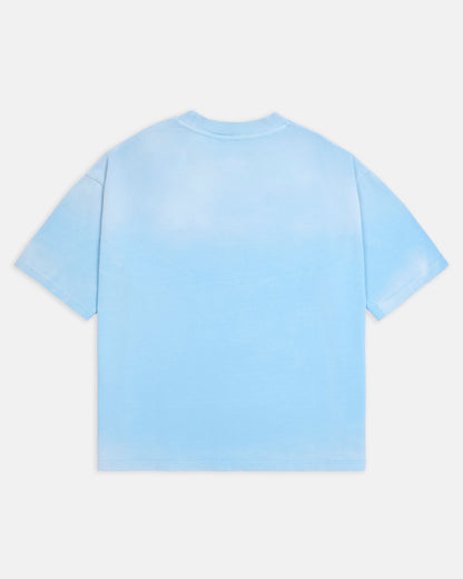 KAIZEN MARKET SUNFADED TEE BLUE - Kick Game
