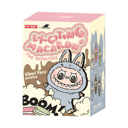 Pop Mart Labubu The Monsters Exciting Macarons (Mystery Box of 1) - Kick Game