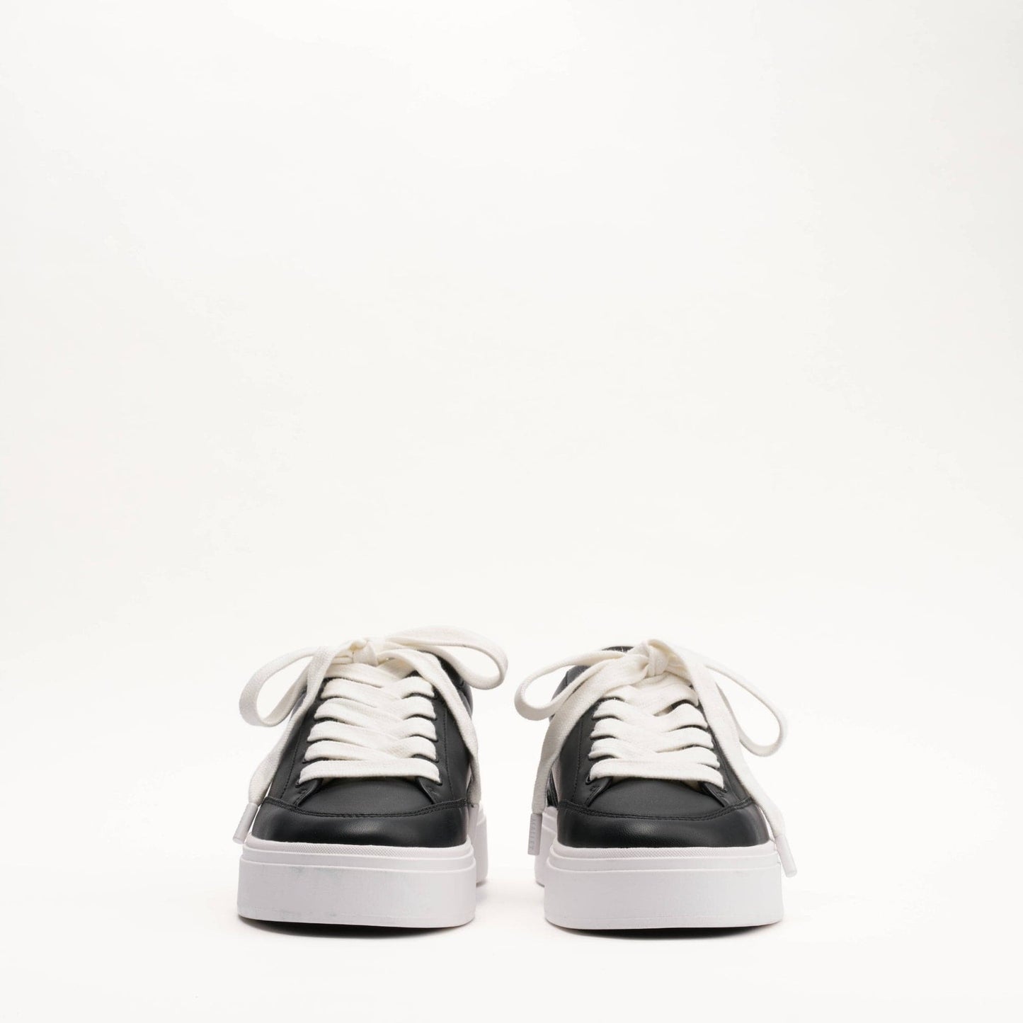 MALLET Lansbury Men's Black Nappa Leather Trainers - Kick Game