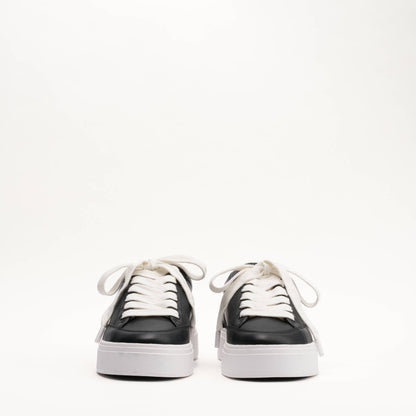 MALLET Lansbury Men's Black Nappa Leather Trainers - Kick Game