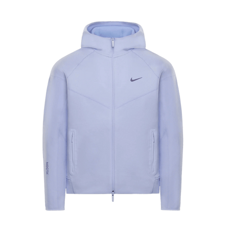 Nike x Nocta Tech Fleece Full Zip Hoodie 'Palest Purple