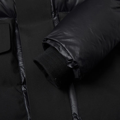 Helvetica Mountain Pioneers Queyras Hooded Down Jacket - Kick Game