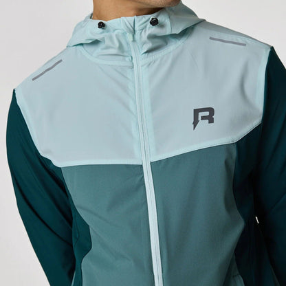 Reprimo Flight Windbreaker Jacket 'Dark Forest / Mint' - Kick Game