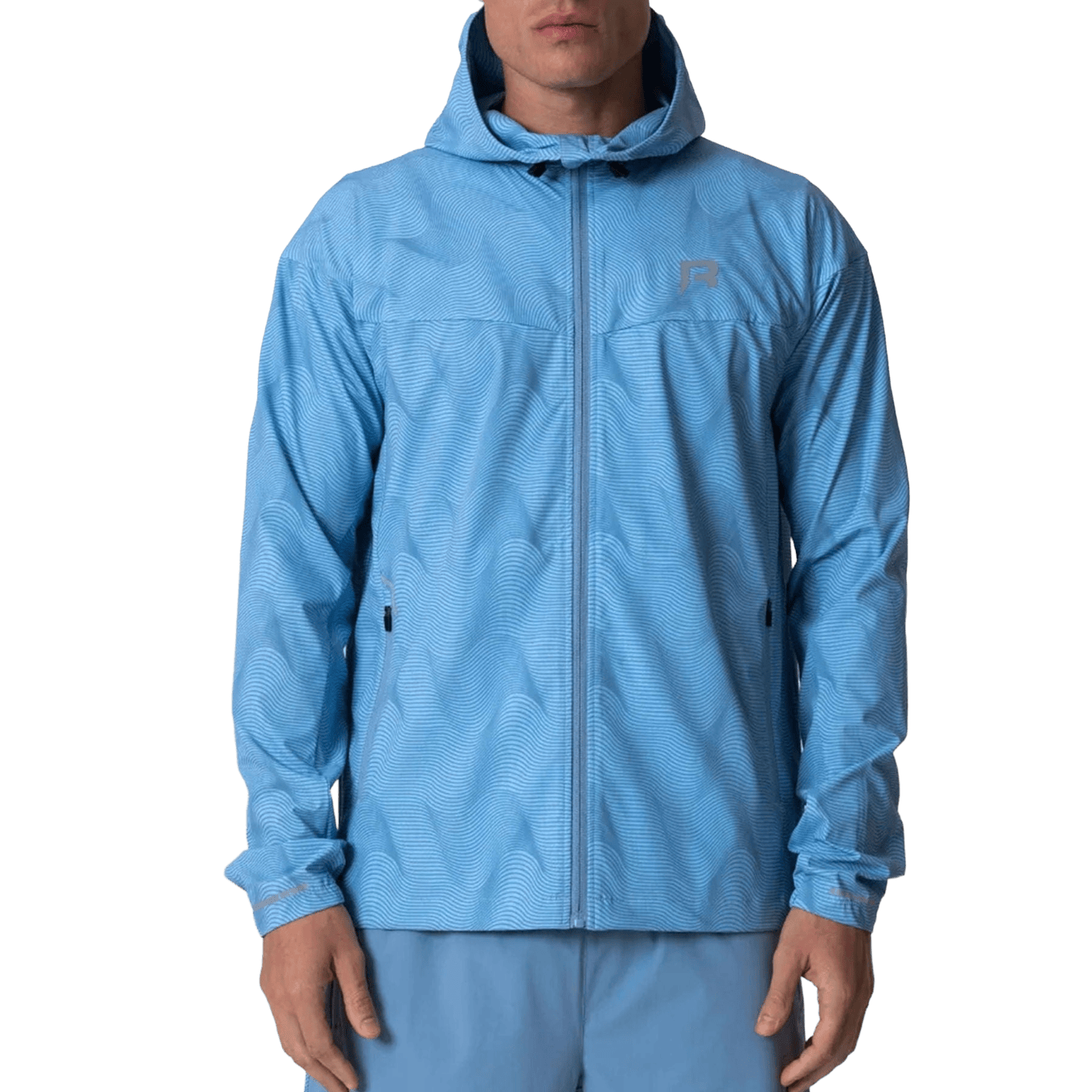 Reprimo Ripple Windbreaker Jacket 'Sky Blue' - Kick Game