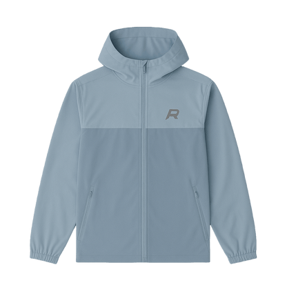 Reprimo Nova Windbreaker Jacket 'Aqua Dusky Blue' - Kick Game