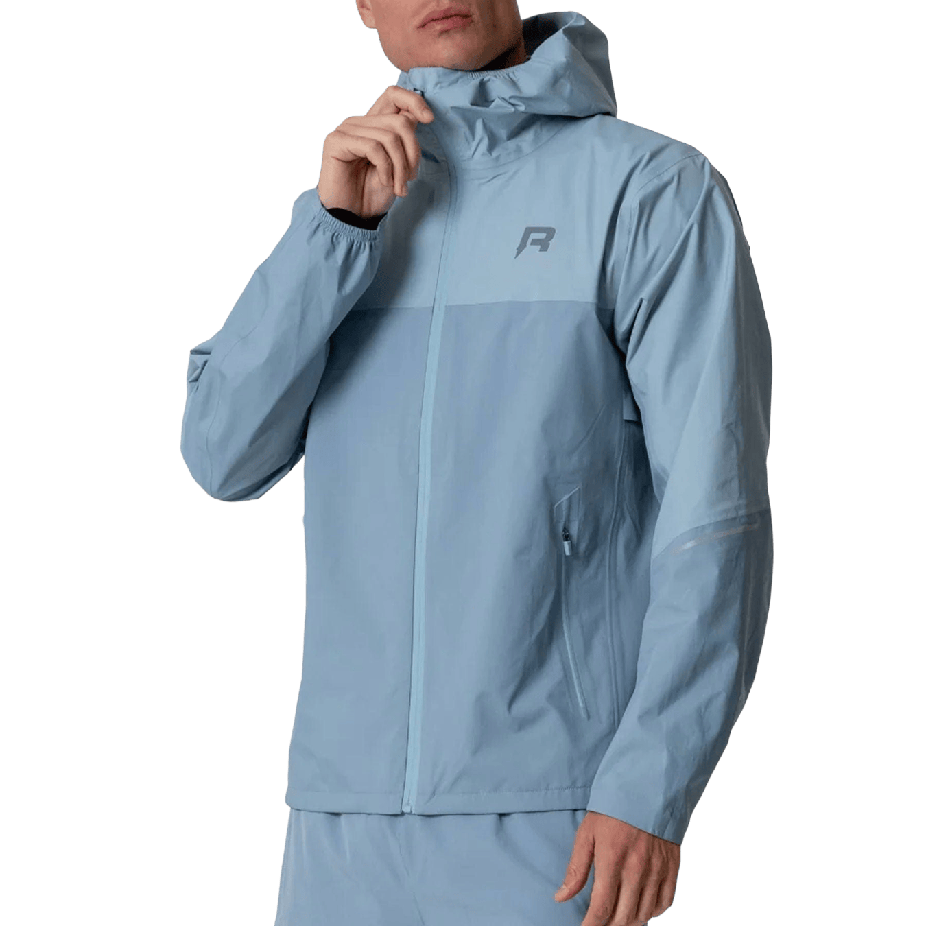 Reprimo Nova Windbreaker Jacket 'Aqua Dusky Blue' - Kick Game