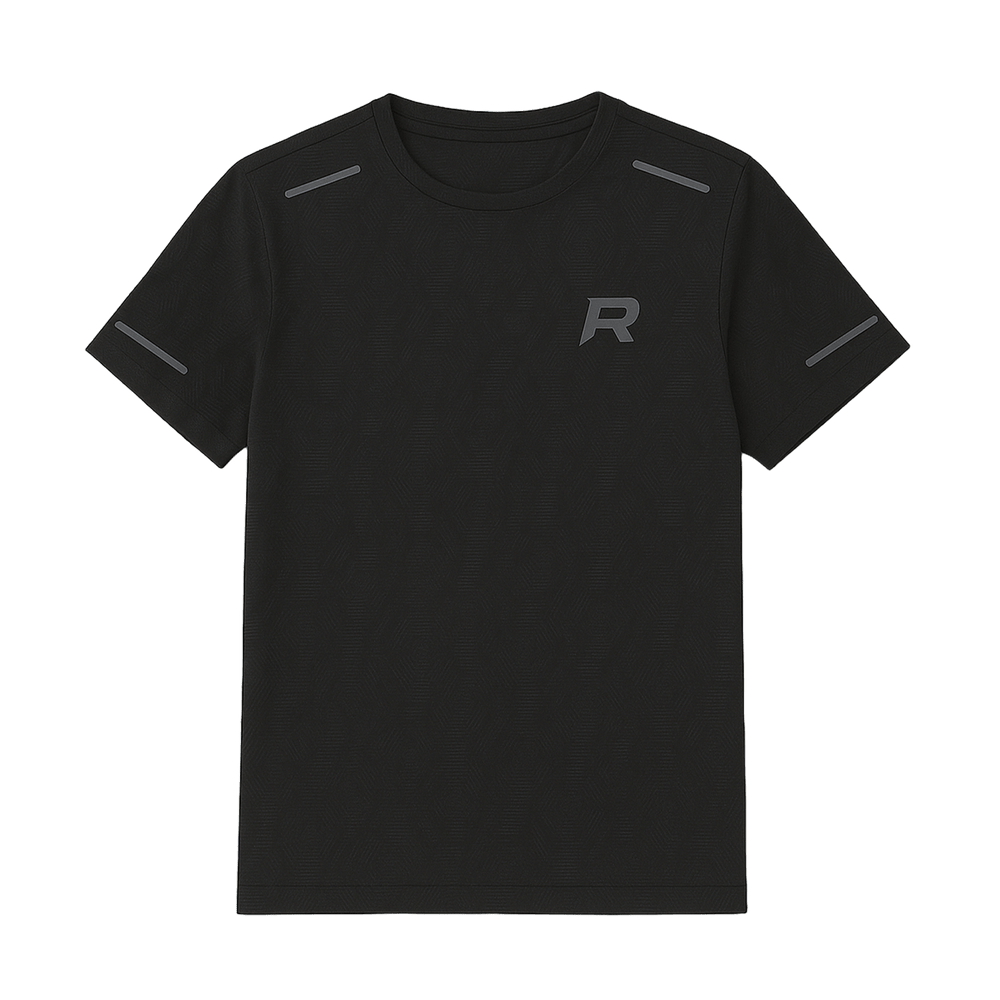 Reprimo Ripple Tee 'Black' - Kick Game