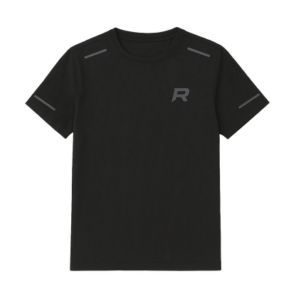 Reprimo Ripple Tee 'Black' - Kick Game
