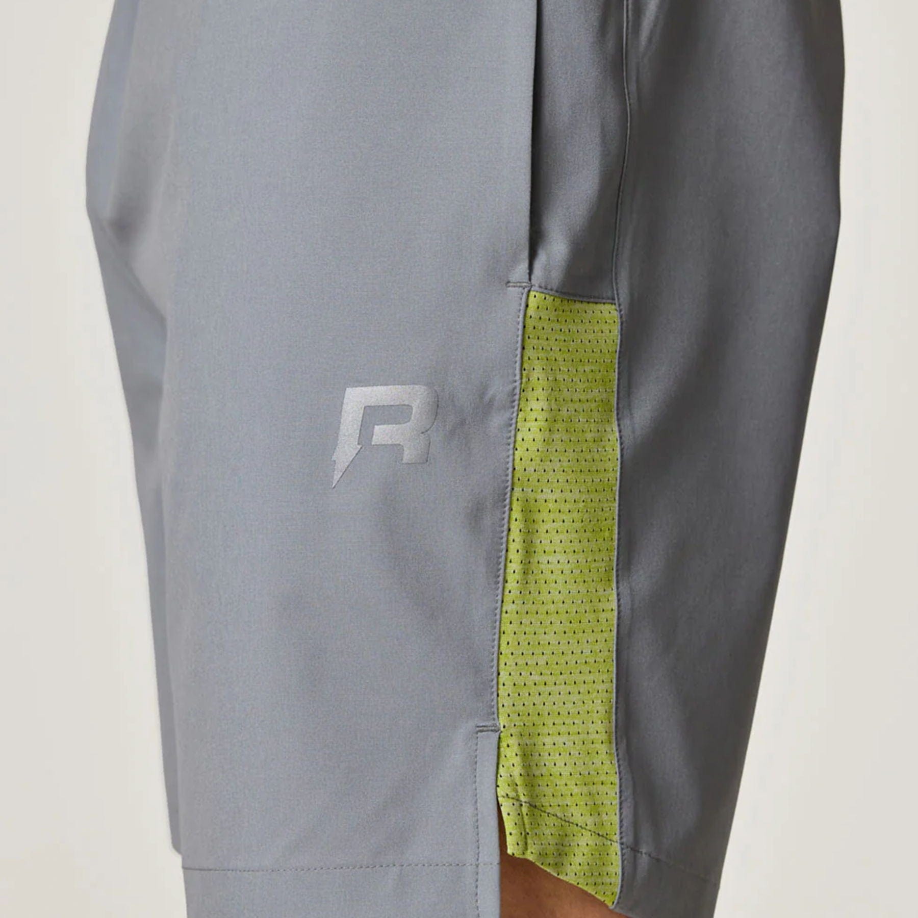Reprimo Track Short 'Grey / Volt' - Kick Game