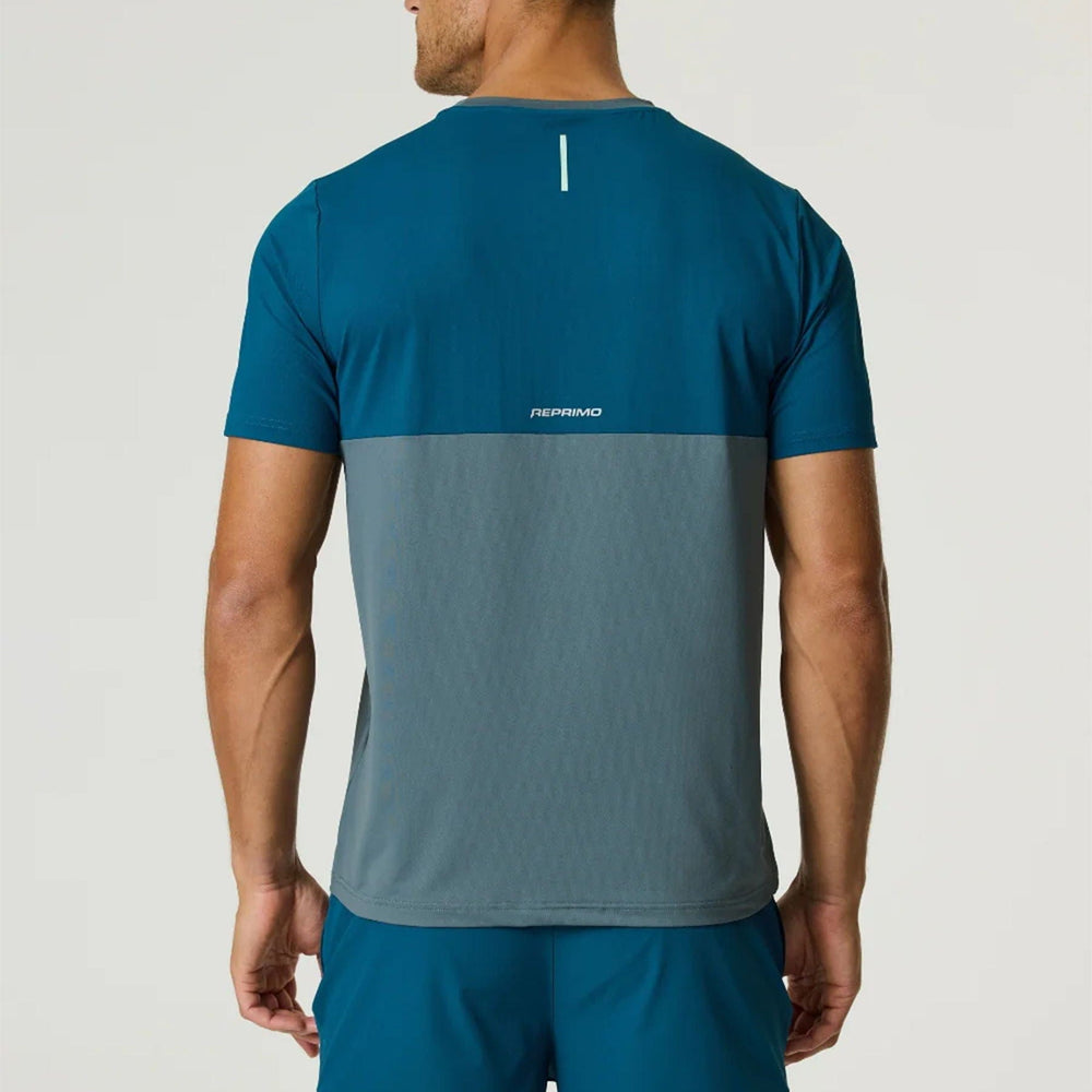 Reprimo Flight Tee 'Tidal Teal Blue Steel' - Kick Game