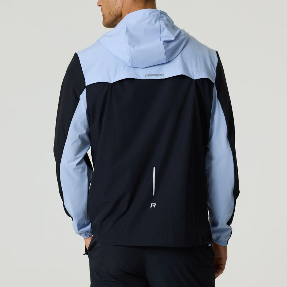 Reprimo Flight Windbreaker Jacket 'Black Dusky Sky' - Kick Game