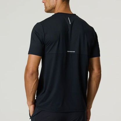 Reprimo Flight Tee 'Black Meteorite' - Kick Game