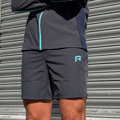 Reprimo Vortex Shorts 'Blue Steel Cyan' - Kick Game
