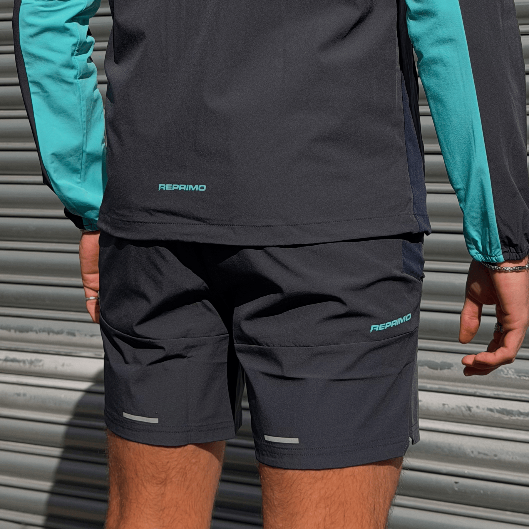 Reprimo Vortex Shorts 'Blue Steel Cyan' - Kick Game
