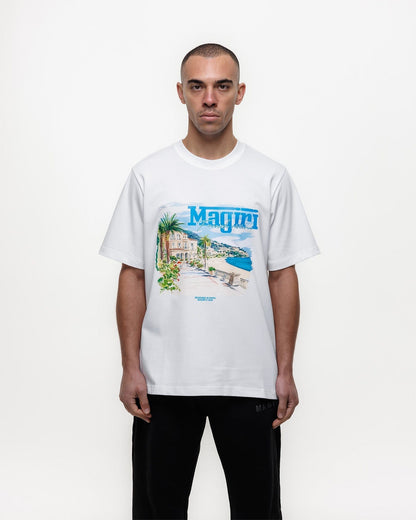 Magiri Rivera Printed T-Shirt 'White' - Kick Game