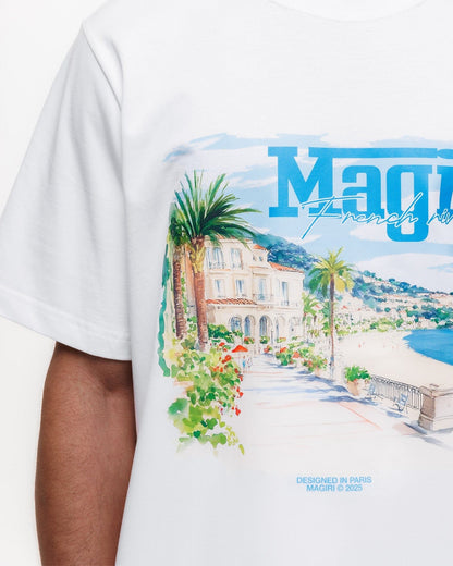 Magiri Rivera Printed T-Shirt 'White' - Kick Game