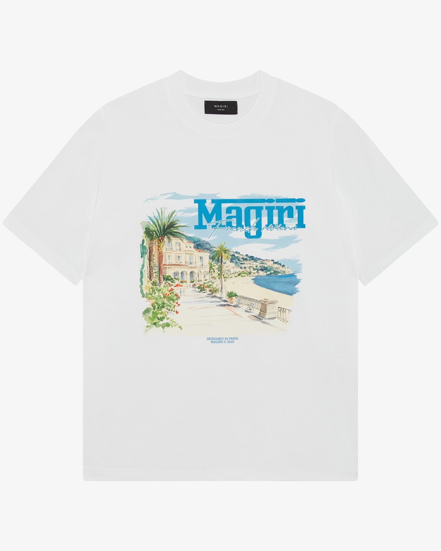 Magiri Rivera Printed T-Shirt 'White' - Kick Game