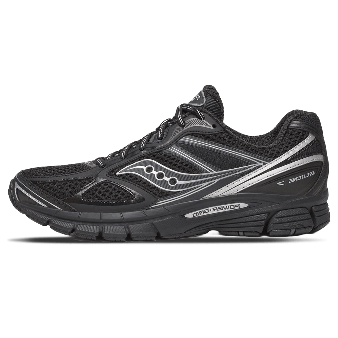 Saucony ProGrid Guide 7 'Black Silver' - Kick Game