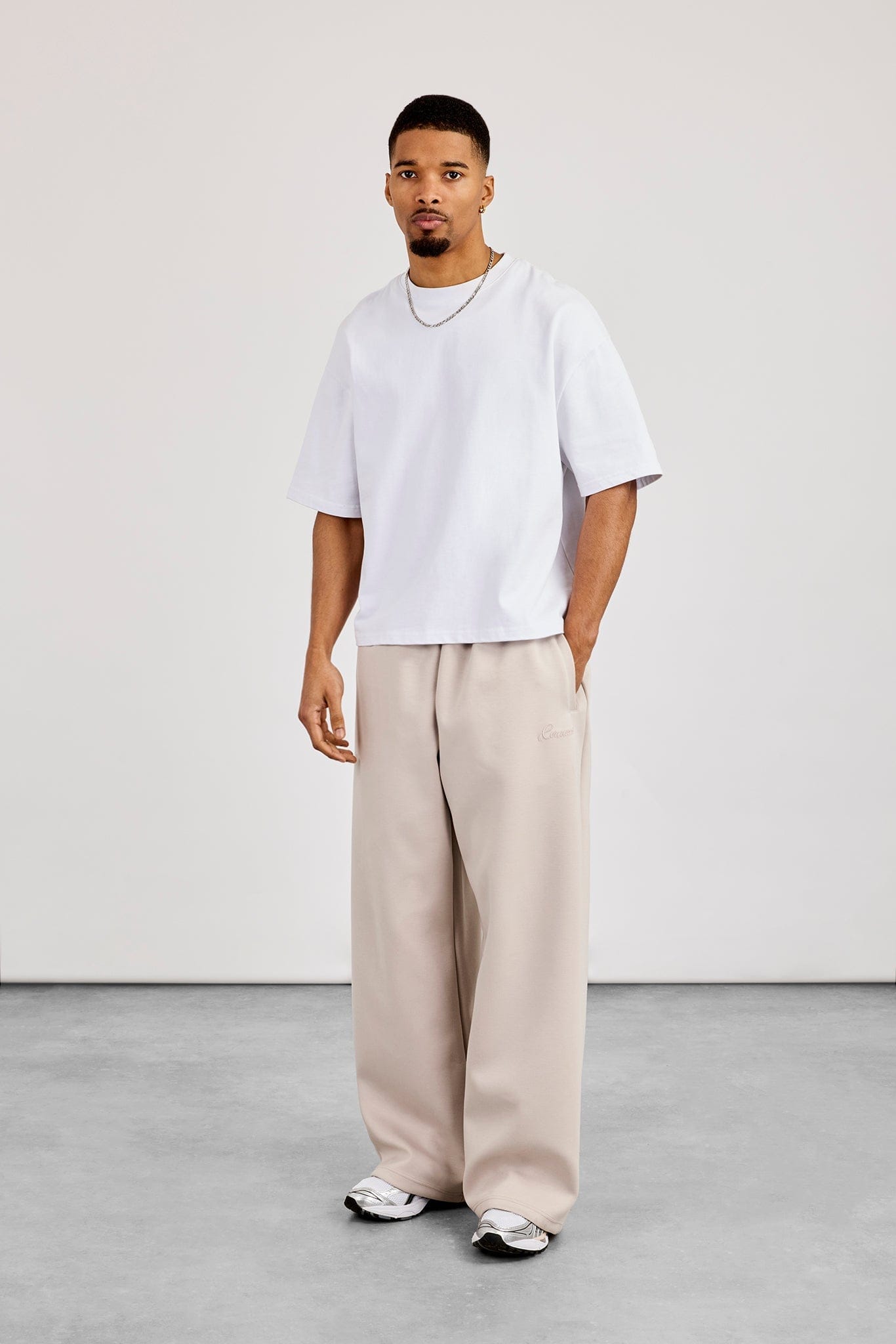 Scuba Baggy Fit Trouser - Light Grey - Kick Game