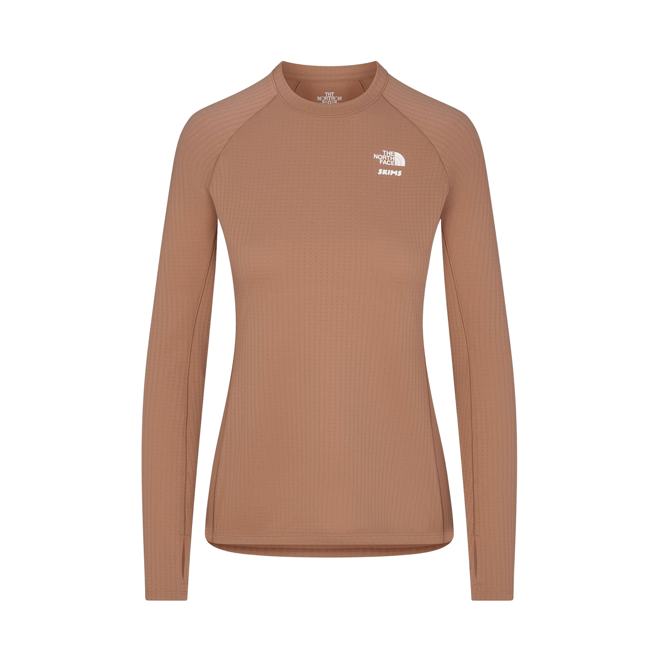 SKIMS x The North Face Dotknit Long Sleeve Top 'Sienna' - Kick Game