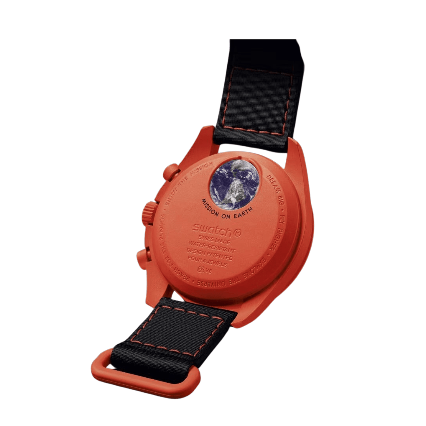 Swatch x Omega Bioceramic Moonswatch Mission On Earth - Lava - Kick Game