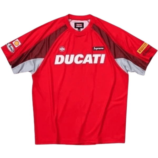Supreme x Ducati Soccer Jersey 'Red' - CerbeShops