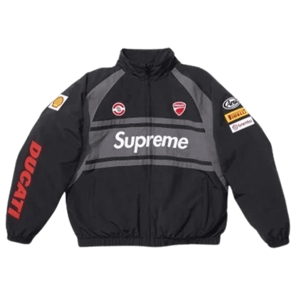 Supreme x Ducati Track Jacket 'Black' - Kick Game