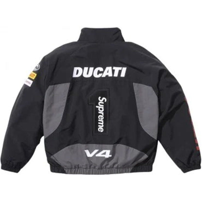 Supreme x Ducati Track Jacket 'Black' - Kick Game