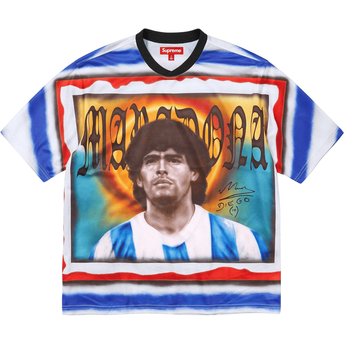Supreme Maradona Soccer Jersey - Kick Game