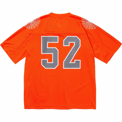 Supreme Spiderweb Football Jersey 'Orange' - Kick Game