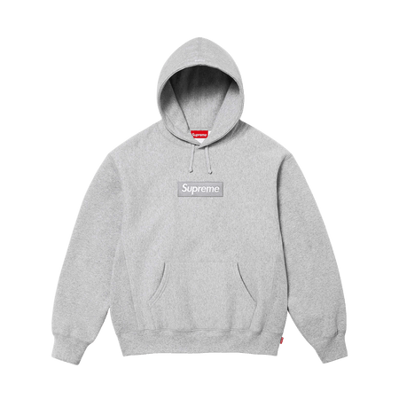 SUP-BOX-LOGO-HOOD-FW24-HTHR- SUP-BOX-LOGO-HOOD-FW24-HTHR-