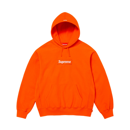 Supreme Box Logo Hoodie FW24 'Orange' - Kick Game