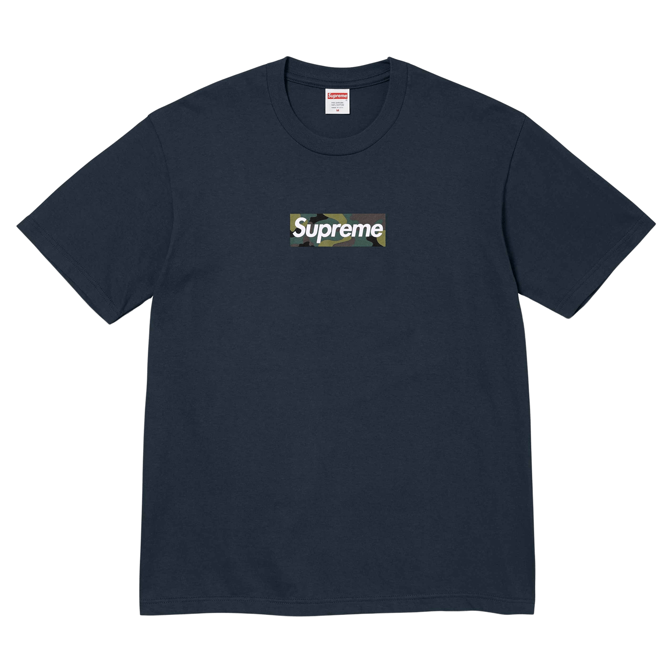 Supreme Box Logo Tee Navy FW23 - Kick Game