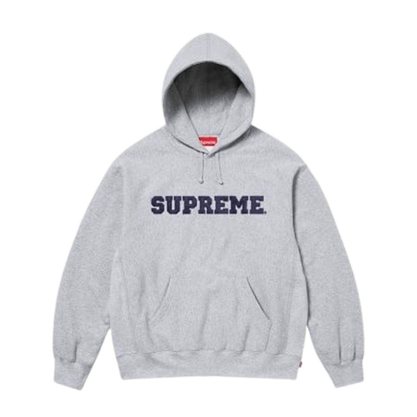 Supreme Collegiate Hoodie 'Heather Grey' - Kick Game
