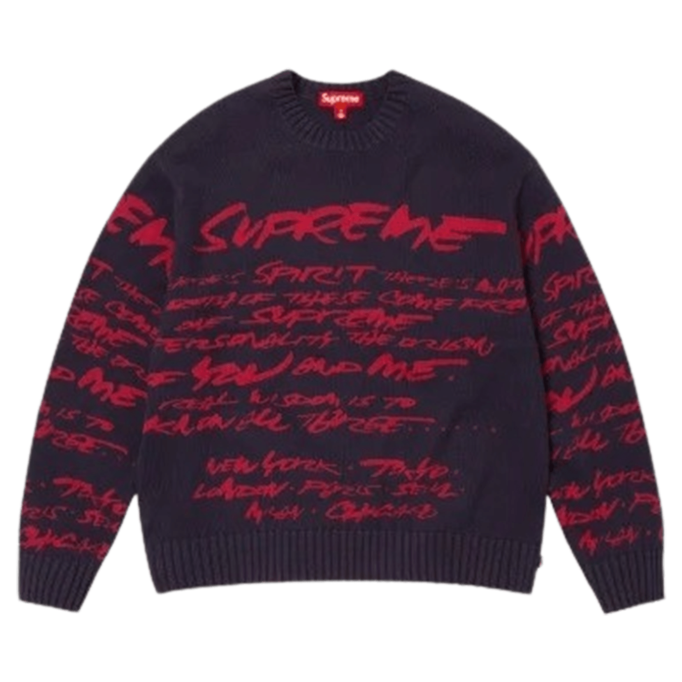 Supreme Futura Sweatshirt 'Navy' - Kick Game